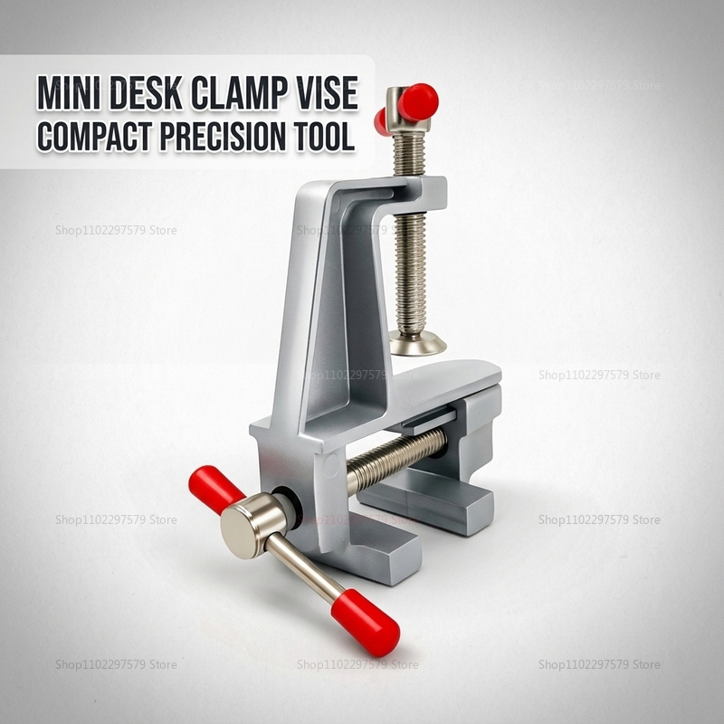 Electronics Repair Bench - Aluminum Mini Table Bench Vice Clamp