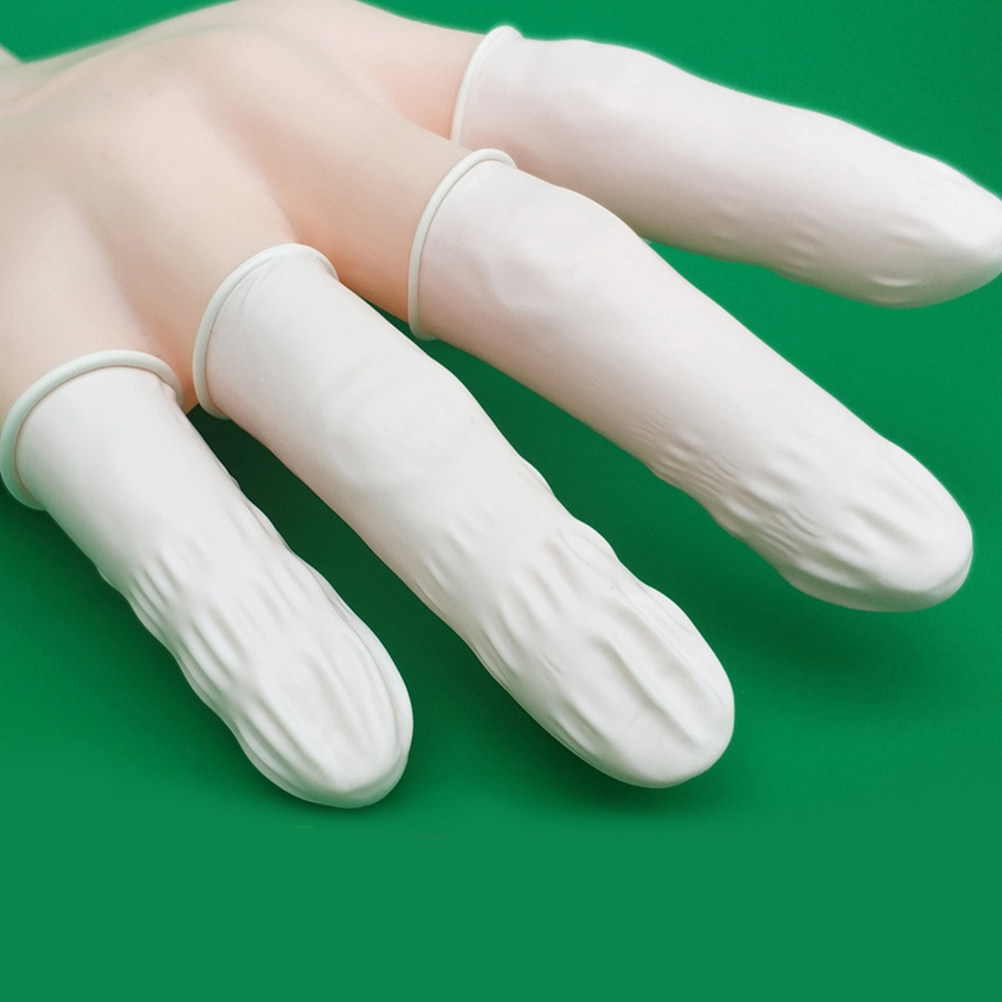 Electronic Repairing - 700pcs Disposable Finger Cots Latex Fingertip