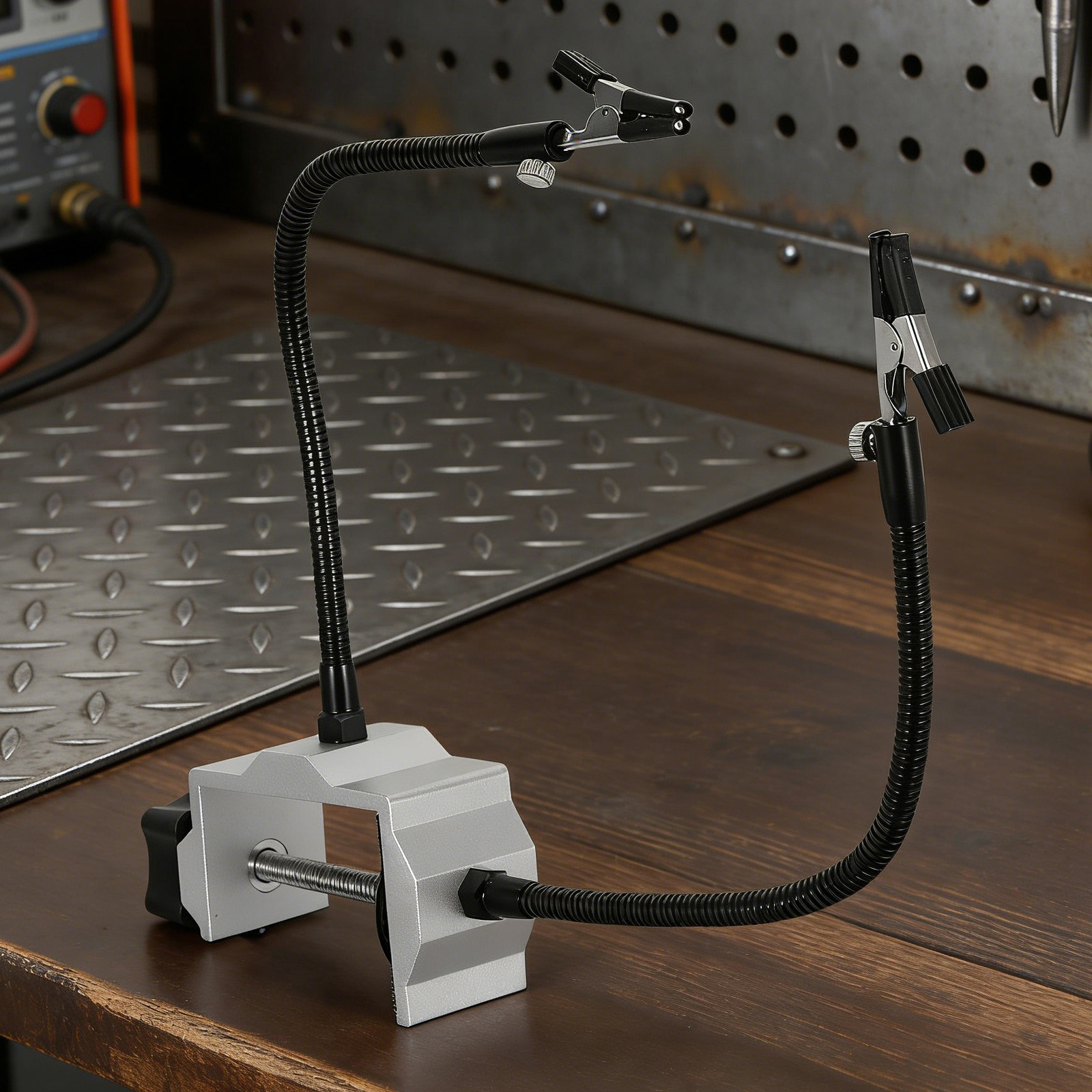 Electronics Repair Bench - Helping Hand Soldering Clamp Welding Station