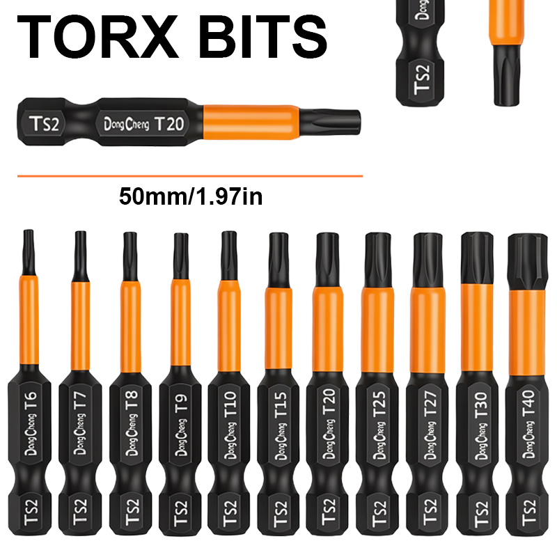 Electronic Repairing - 50mm Torx Security Screwdrivers Set, TS2