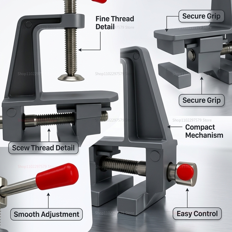 Aluminum Mini Table Bench Vice - Electronics Repair Bench review and price