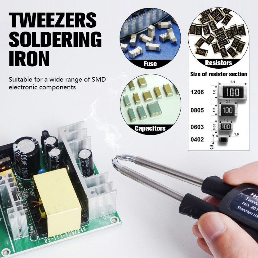 T12 Soldering Tweezer Handle – - Elektronik Repair review and price