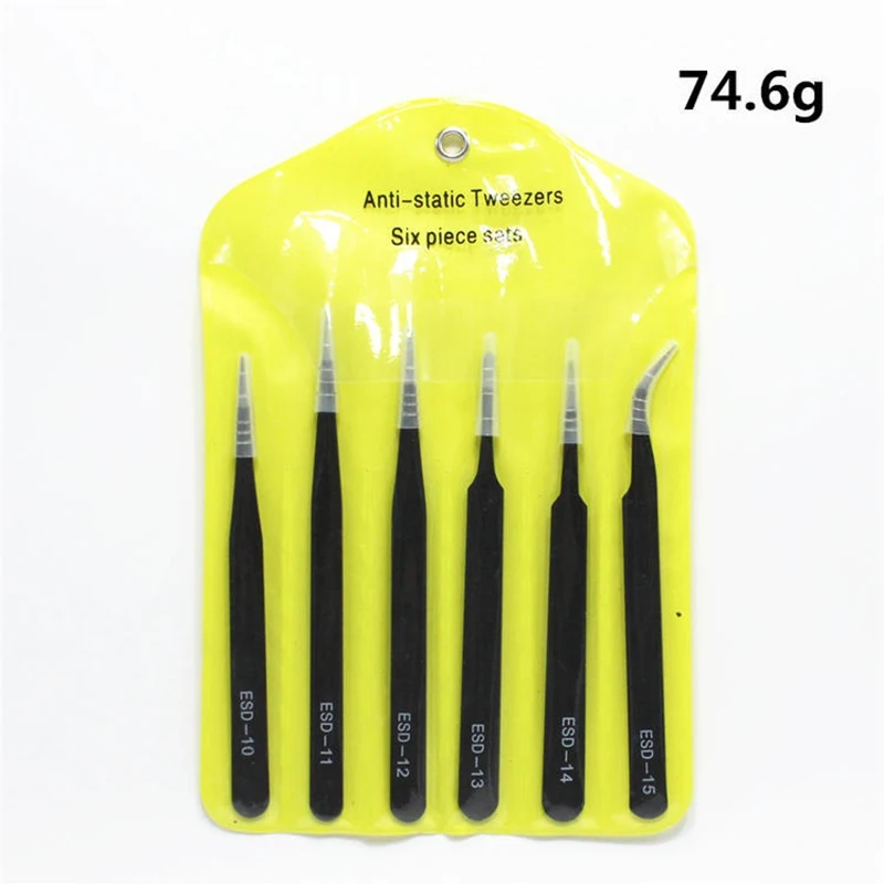 Precision Tweezers Set ESD Ant - Elektronik Repair review and price