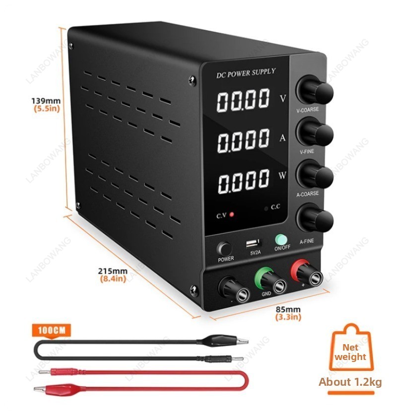 0‑32V 0‑6A Digital Variable Re - Electronics Repair Bench review and price