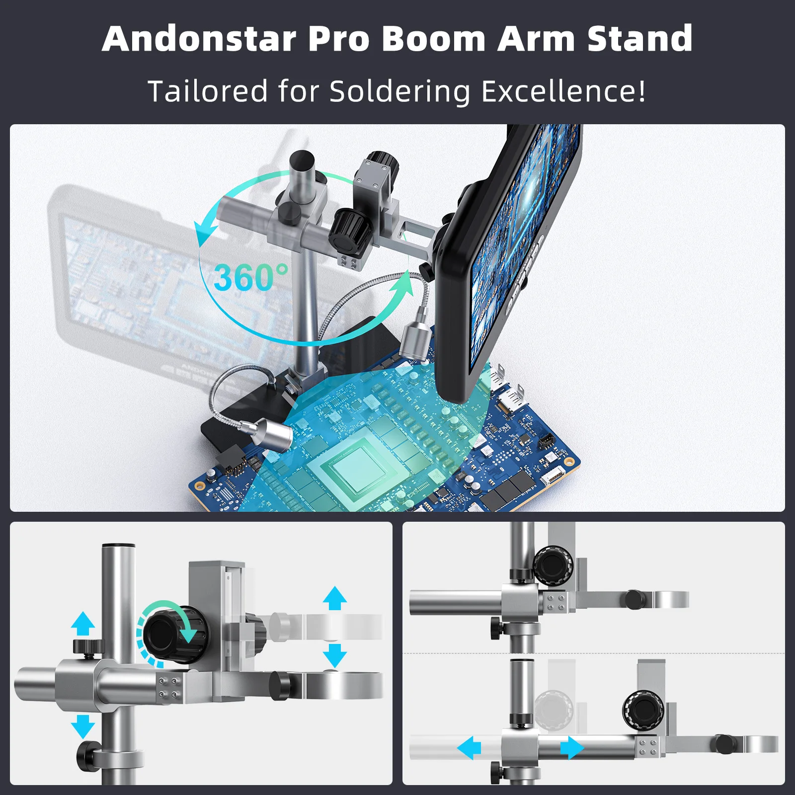 Andonstar AD210S-Pro 4K 60FPS  - Electronic Repairing review and price