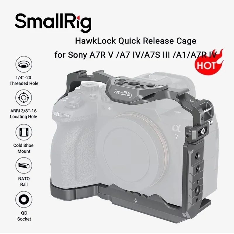 SmallRig 4481 HawkLock Quick R - Sony Camera A7 Iv review and price