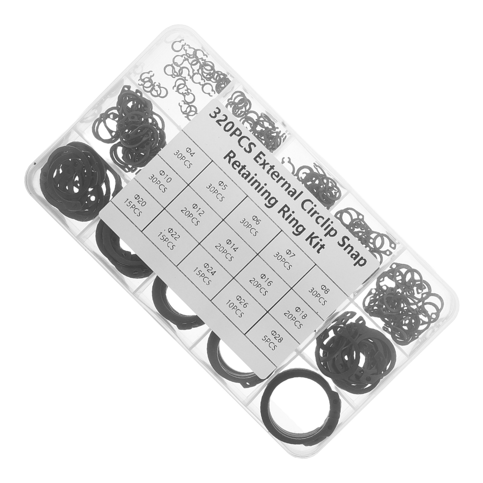 320Pcs Retaining Rings Assortm - Electronic Repairing review and price