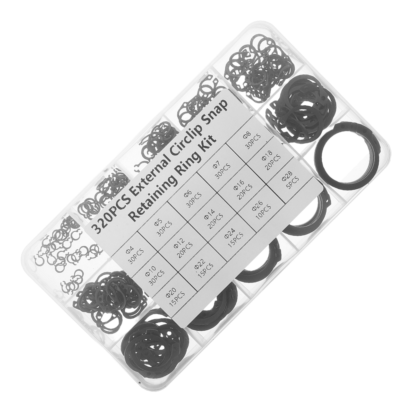 320Pcs Retaining Rings Assortm - Electronic Repairing review and price