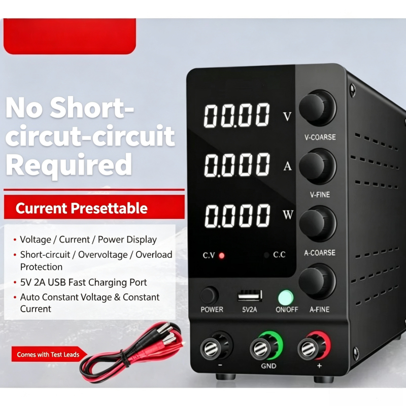 0-32V 0-6A Variable Regulated  - Electronics Repair Bench review and price