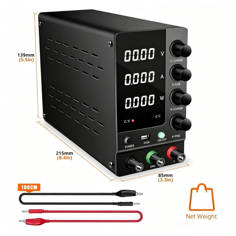 0-32V 0-6A Variable Regulated  - Electronics Repair Bench review and price