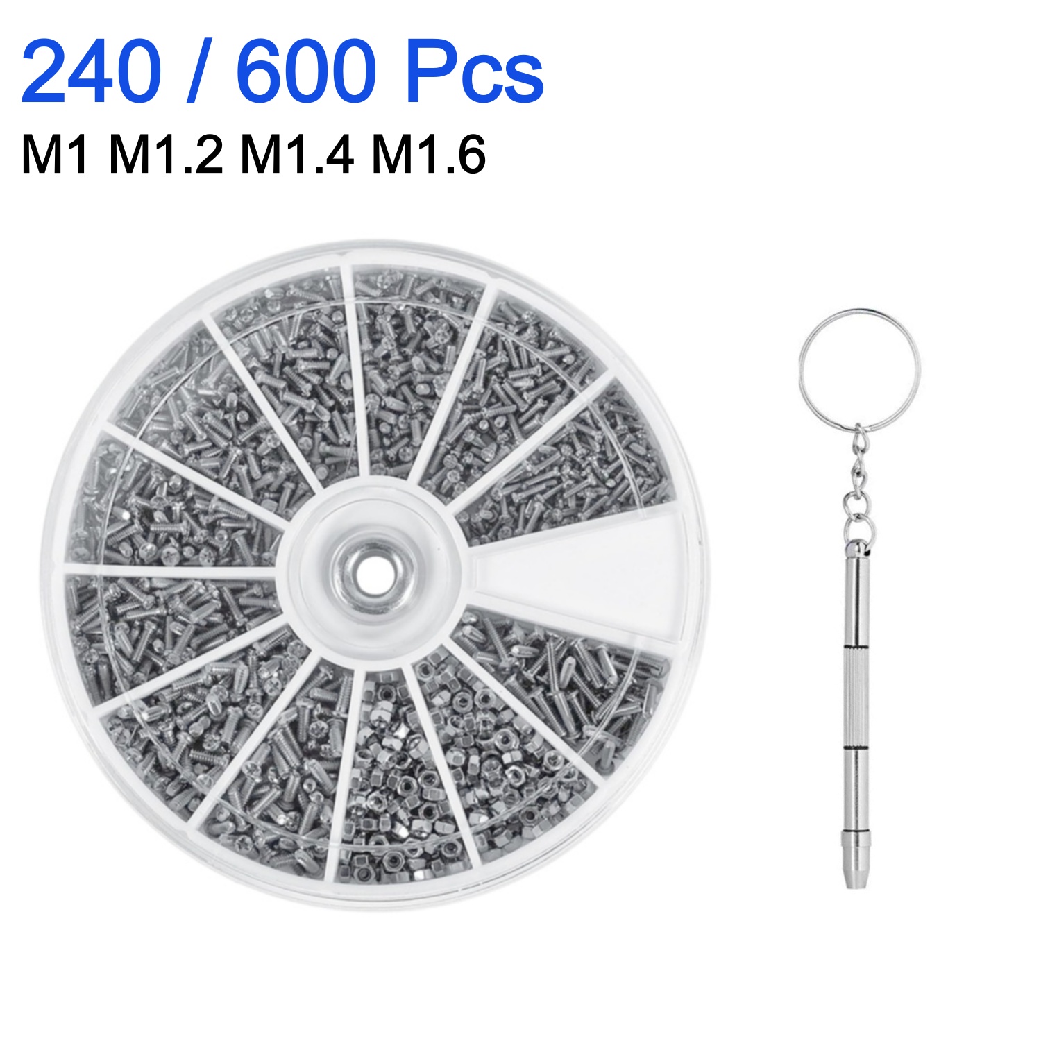 240/600Pcs small screw nut scr - Electronics Repair Business review and price