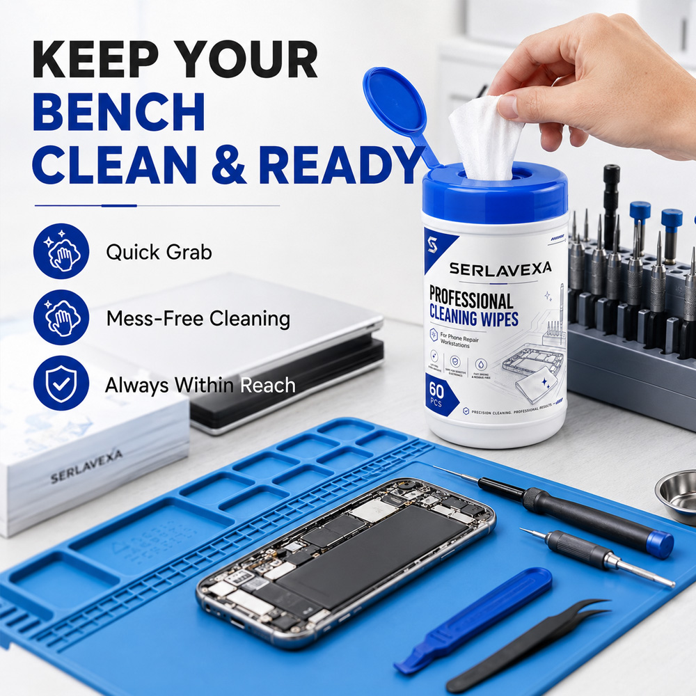 60 Count Electronics Cleaning  - Electronics Repair Bench review and price